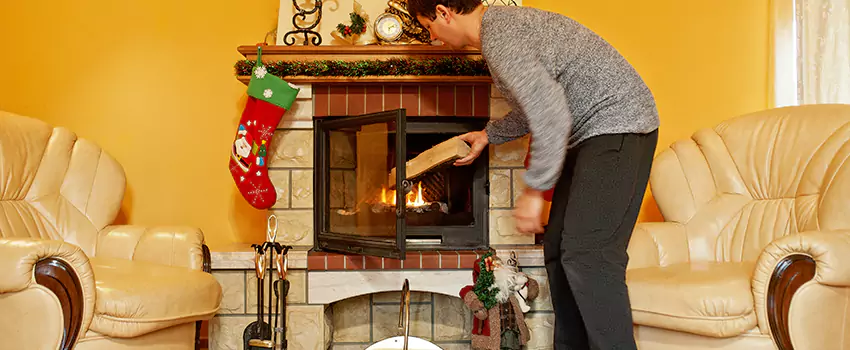 Gas to Wood-Burning Fireplace Conversion Services in Glen Allen, Virginia