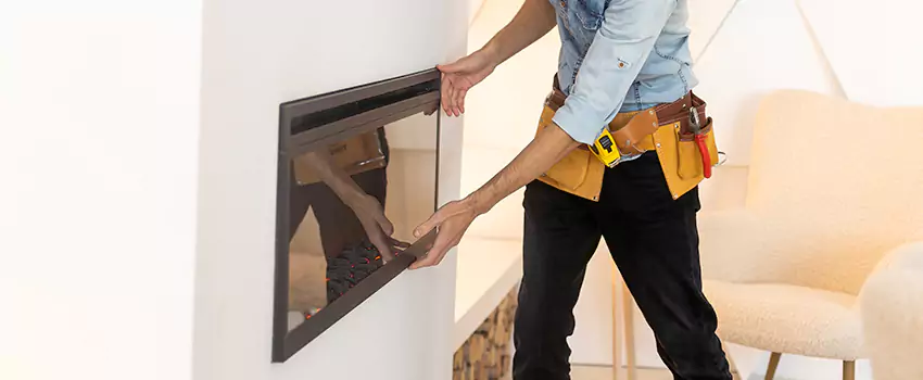 Metal Fireplace Installation in Glen Allen, Virginia