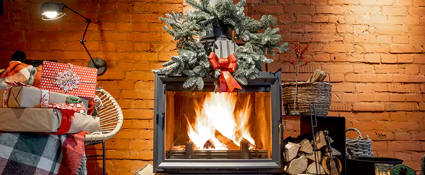 Travis Industries Linear Gas Fireplace Installation in Glen Allen, Virginia
