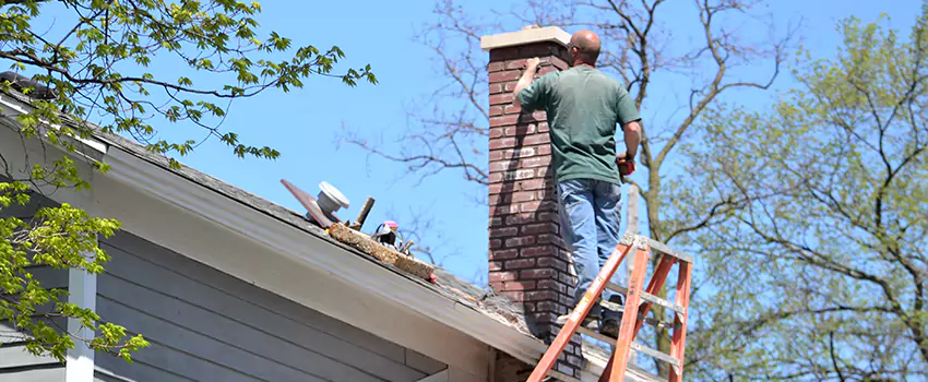 Vinyl and PVC Chimney Flashing Installation in Glen Allen, VA