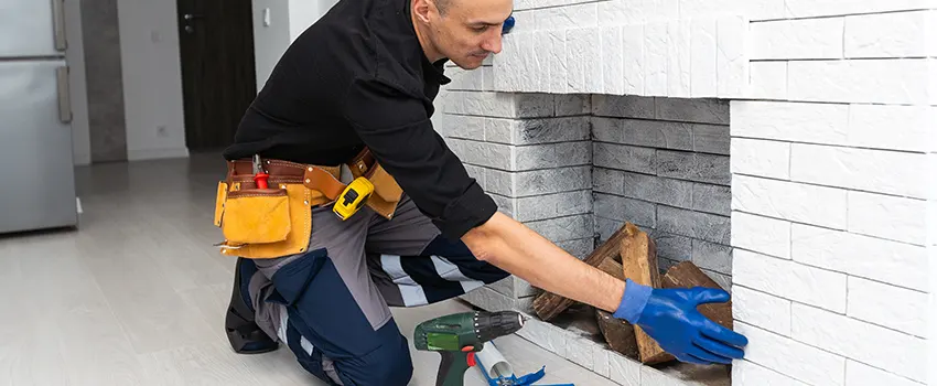 Fireplace Damaged Damper Frame Repair Services in Glen Allen, Virginia