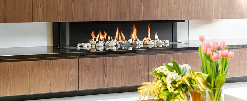 Double-height Fireplace Design Refurbishment in Glen Allen, Virginia